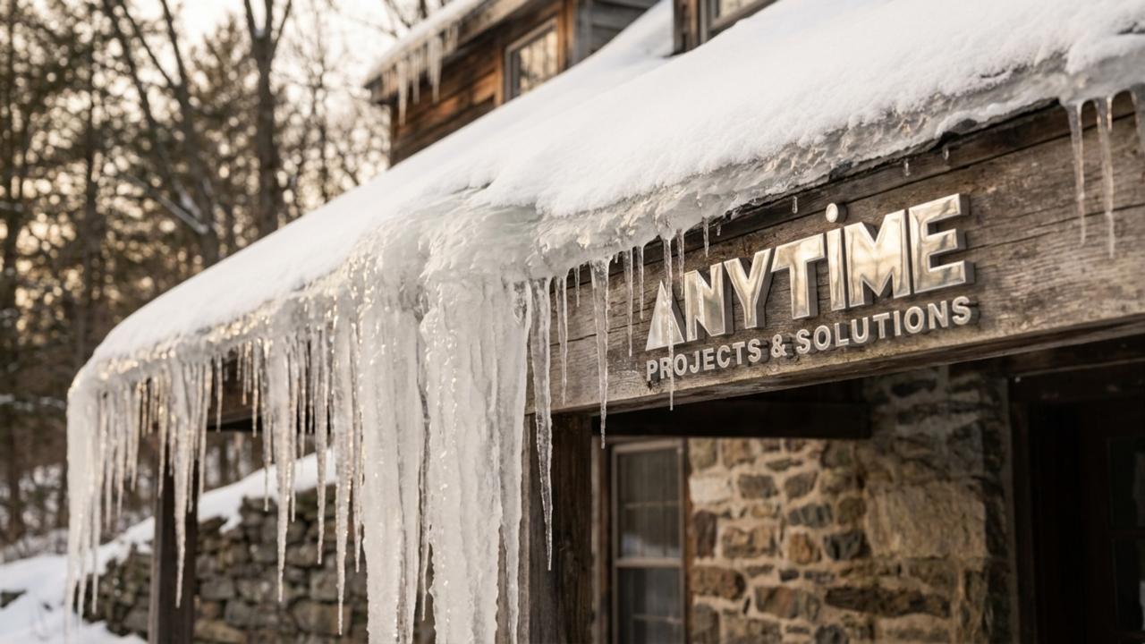 Ice Dams: The Reason Your Ceiling Leaks in a House With a Good Roof