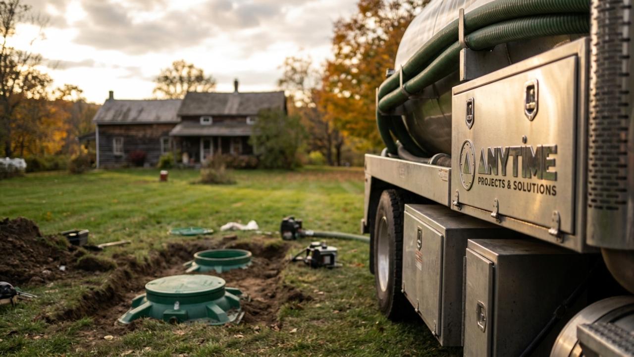 The Septic System You Never Think About Until It's in Your Basement