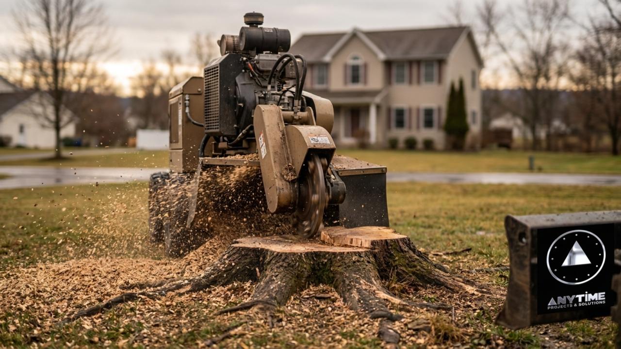 A stump is a pest hotel